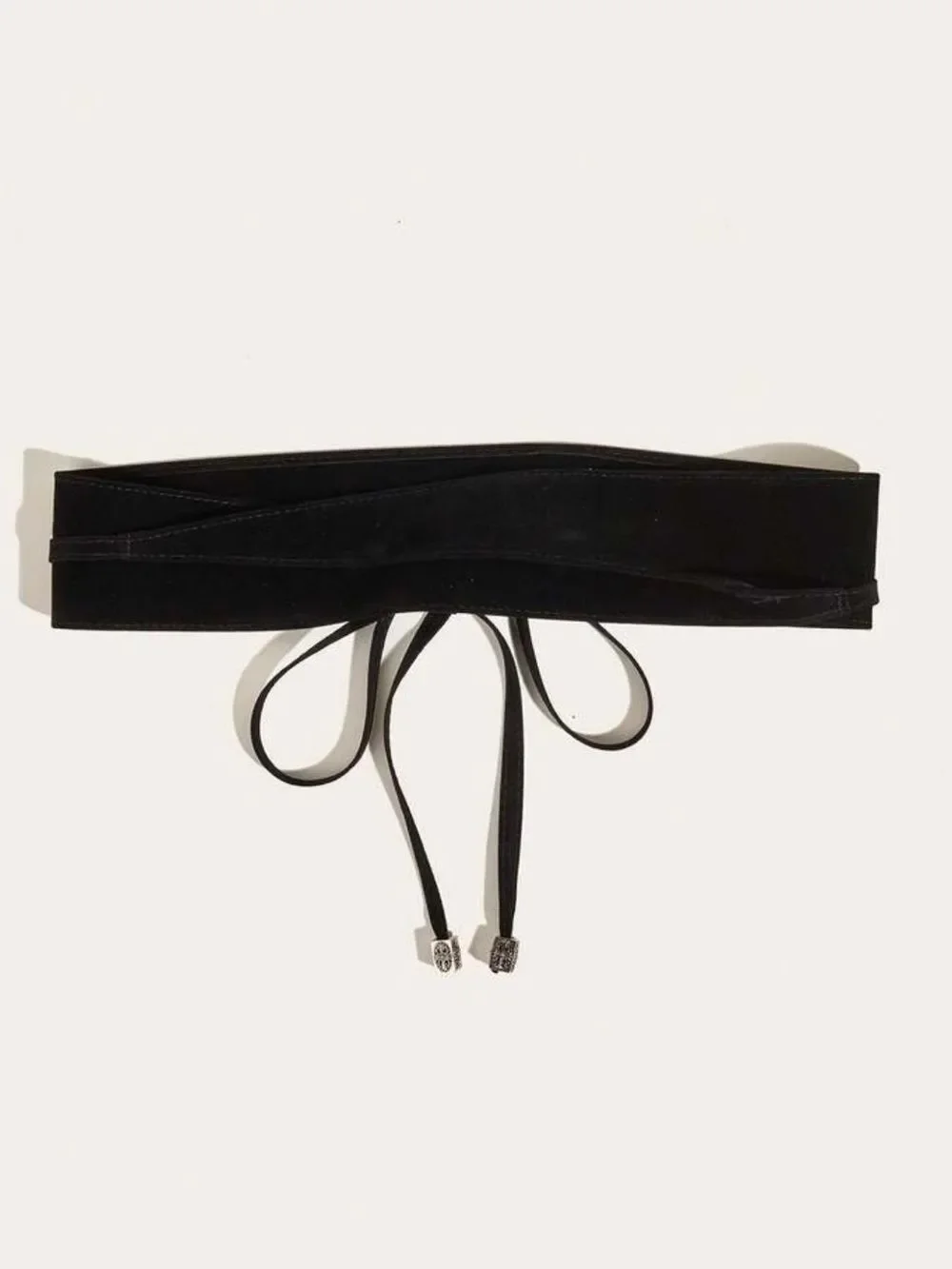 Black boho belt S1426